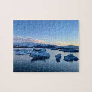 Icleand glacier lagoon puzzle