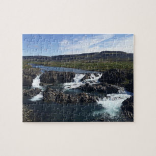 Icleand waterfall puzzle