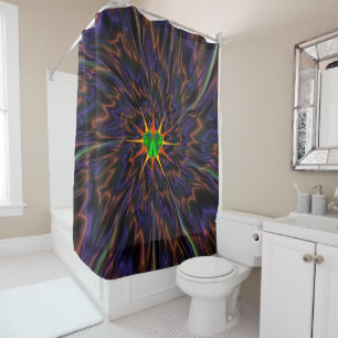 Icoaraci Bug Shower Curtain