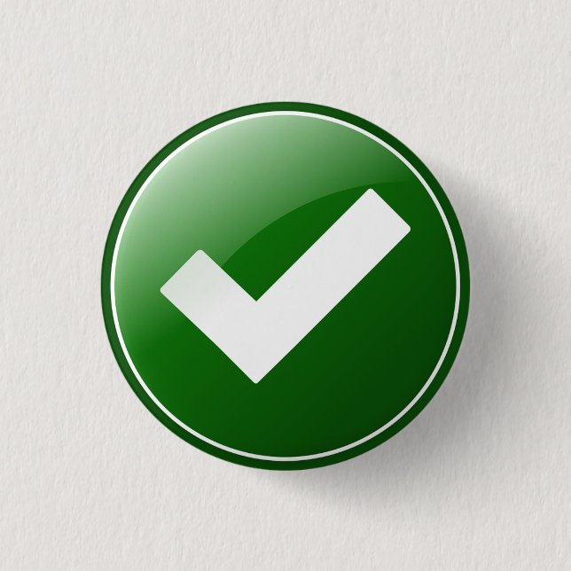 Icon 3 Cm Round Badge (Front)