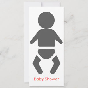 Icon Baby Shower Invite