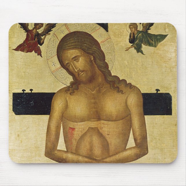 Icon depicting Christ in the tomb Mouse Mat (Front)