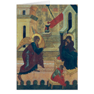 Icon depicting the Annunciation