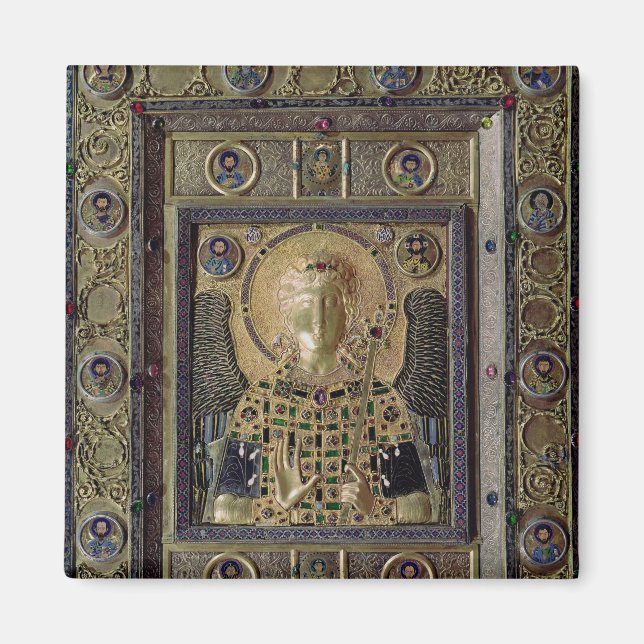 Icon depicting the Archangel Michael Magnet (Front)