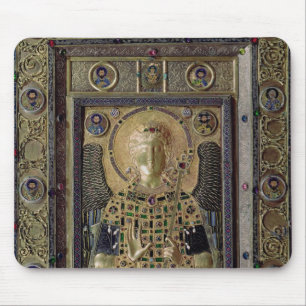 Icon depicting the Archangel Michael Mouse Mat