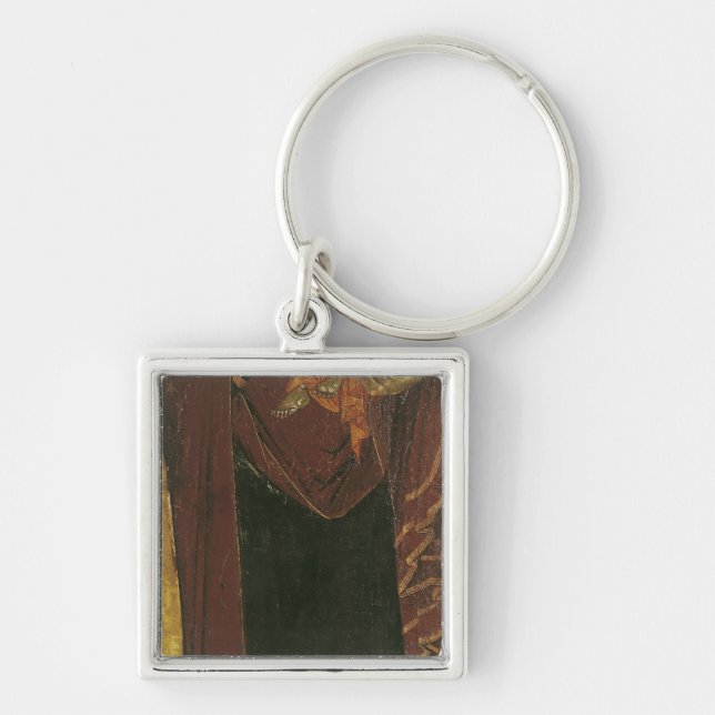 Icon known as the 'Virgin of Tsar Dushan', c.1350 Key Ring (Front)