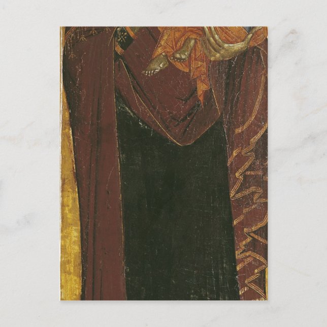 Icon known as the 'Virgin of Tsar Dushan', c.1350 Postcard (Front)