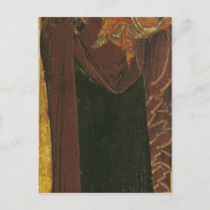 Icon known as the 'Virgin of Tsar Dushan', c.1350 Postcard
