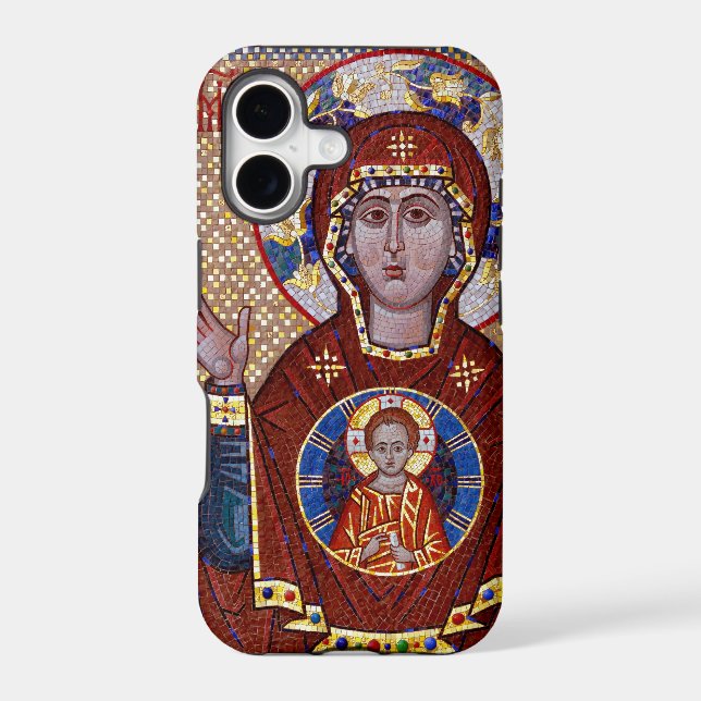 Icon mosaic iphone case (Back)