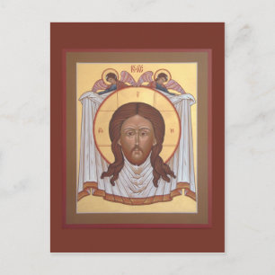 Icon "Not Made With Hands" Postcard