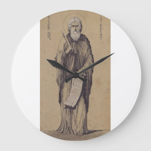 Icon of Saint Elijah the Prophet Holy Art Large Clock
