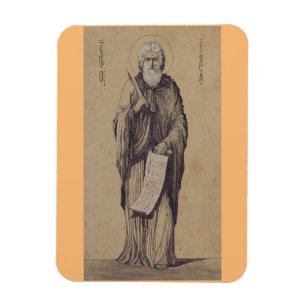 Icon of Saint Elijah the Prophet Holy Art Magnet