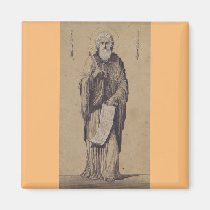 Icon of Saint Elijah the Prophet Holy Art Magnet