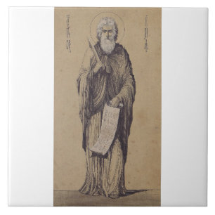 Icon of Saint Elijah the Prophet Holy Art Tile