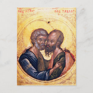 Icon of SS. Peter and Paul Postcard