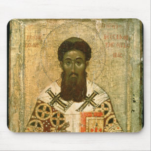 Icon of St. Gregory  Archbishop of Thessaloniki Mouse Mat