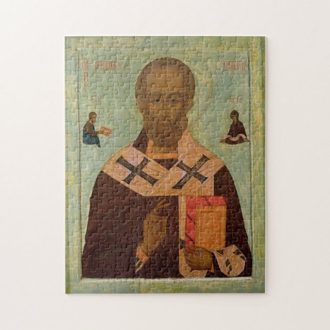 Icon of St. Nicholas Jigsaw Puzzle (Vertical)