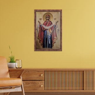 Icon of the Virgin Mary Poster
