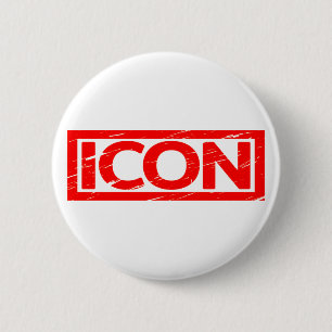 Icon Stamp 6 Cm Round Badge