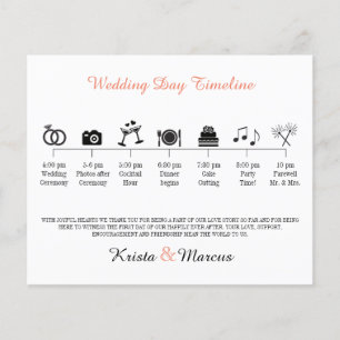 Icon Wedding Timeline Program
