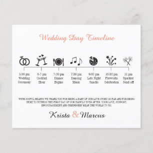 Icon Wedding Timeline Program