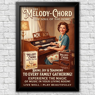 Iconic 1960s Advertising  Poster