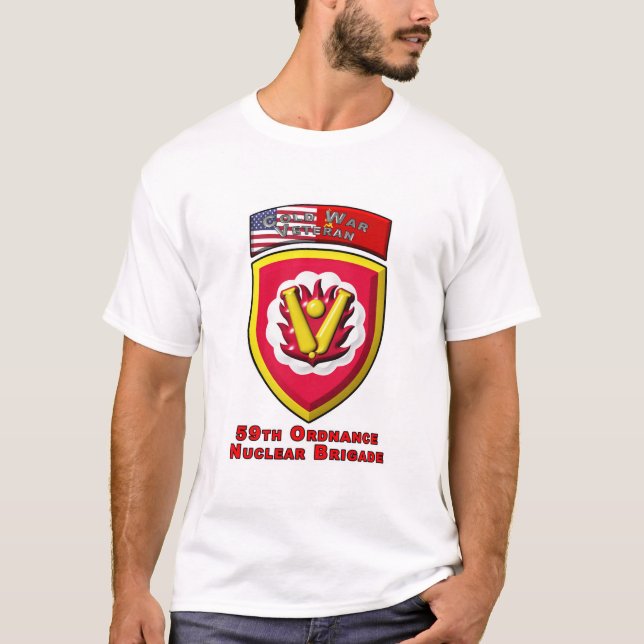 Iconic 59th Ordnance Nuclear Brigade T-Shirt (Front)