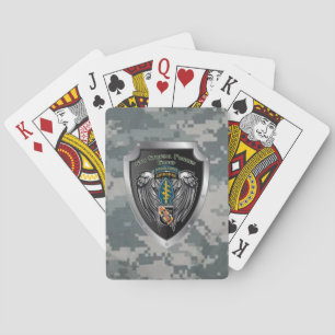 Iconic 5th Special Forces Group (Airborne) Playing Cards