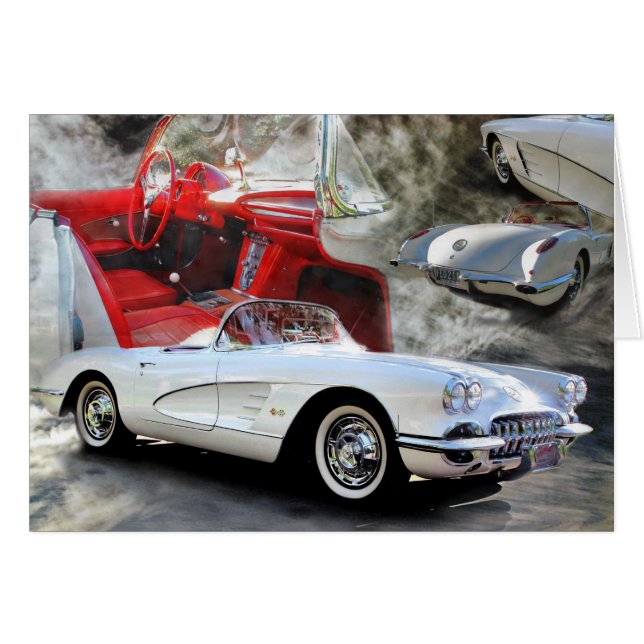 Iconic American Sports Car (Front Horizontal)