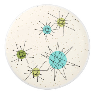 Iconic Atomic Starbursts Ceramic Pull