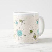 Iconic Atomic Starbursts Jumbo Mug