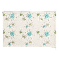 Iconic Atomic Starbursts Pillowcase