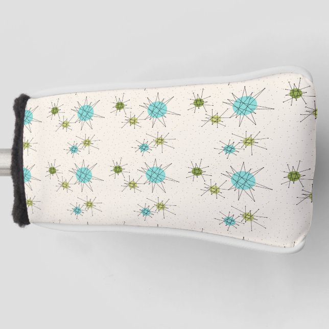 Iconic Atomic Starbursts Putter Cover (Front)