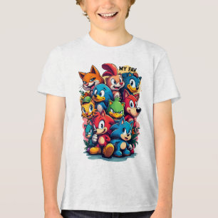 iconic characters Tri-Blend shirt