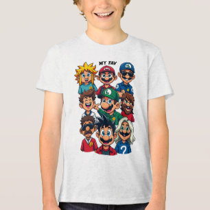 iconic characters Tri-Blend shirt