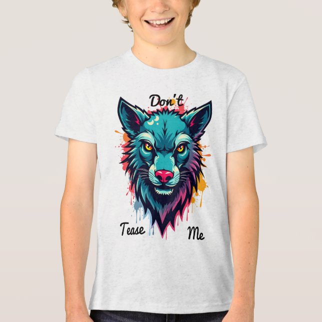 iconic characters Tri-Blend shirt (Front)