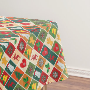 Iconic Christimas Tablecloth