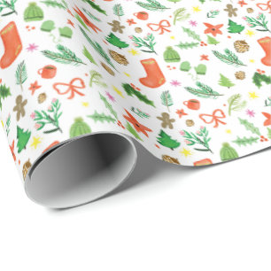 Iconic Christmas Favourite Things Gift Wrap