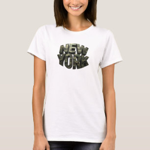 Iconic Colourful NEW YORK Quote Shirt