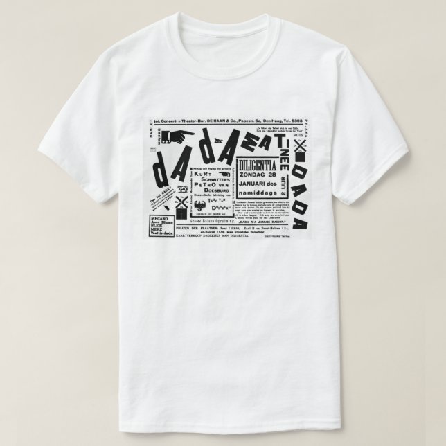 ICONIC DADA ART POSTER DESIGN T-Shirt (Design Front)