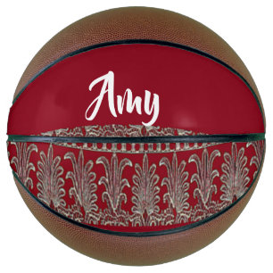 Iconic decorative wall print basketball