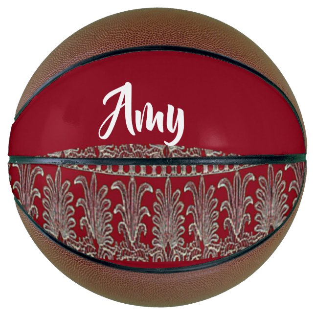 Iconic decorative wall print basketball (Front)
