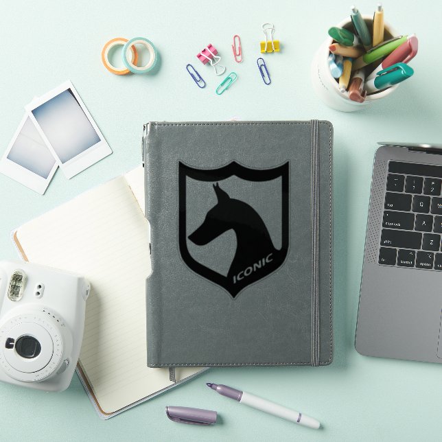 Iconic Dobermans Logo Sticker (iPad Cover)