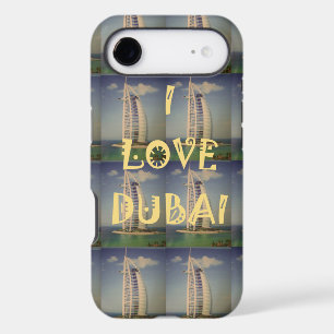 Iconic Dubai: "I Love Dubai" Vector Graphic design