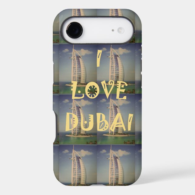 Iconic Dubai: "I Love Dubai" Vector Graphic design (Back)
