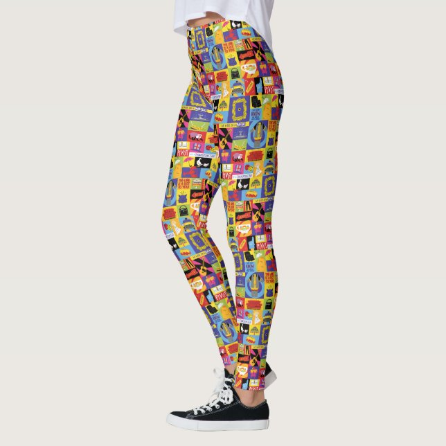 Iconic FRIENDS™ Pattern Leggings (Left)