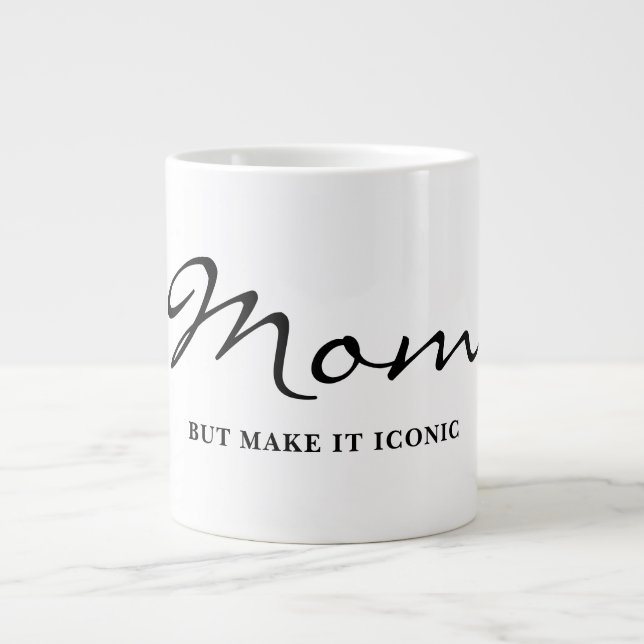 Iconic Fun Witty Cool Mum Coffee Mug (Front)