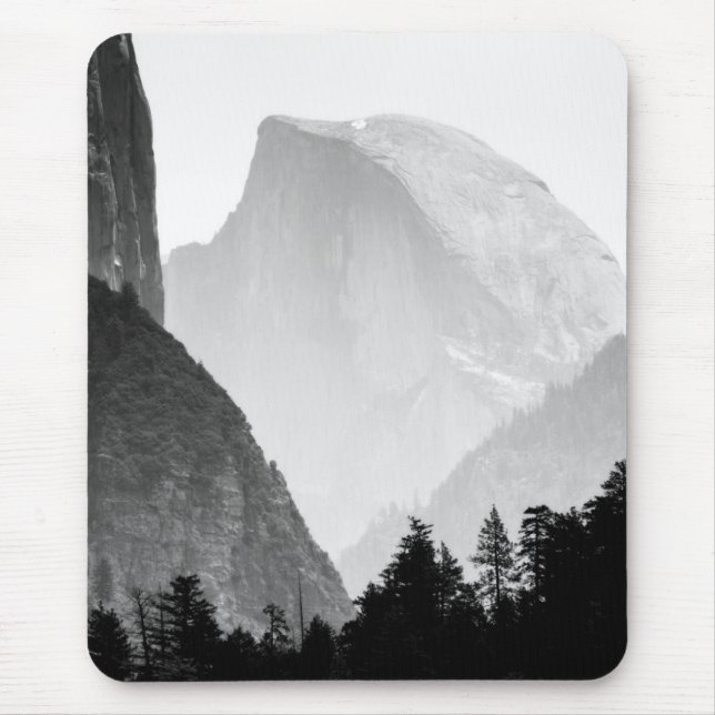 Iconic Half Dome Rock Face | Yosemite Valley Mouse Mat (Front)