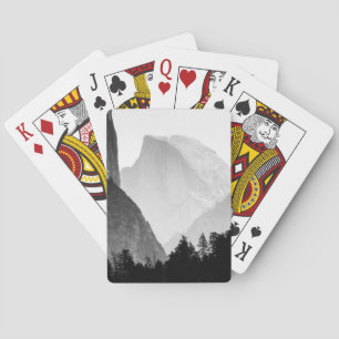Iconic Half Dome Rock Face   Yosemite Valley Playing Cards