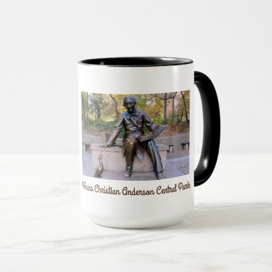 Iconic Hans Christian Anderson Statue Large Mug